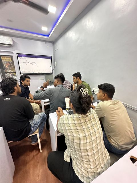 A classroom session in progress